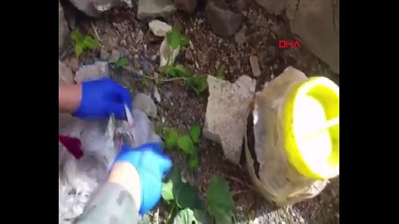 MİT- polis operasyonunda PKK silah ve mühimmatı ele geçirildi