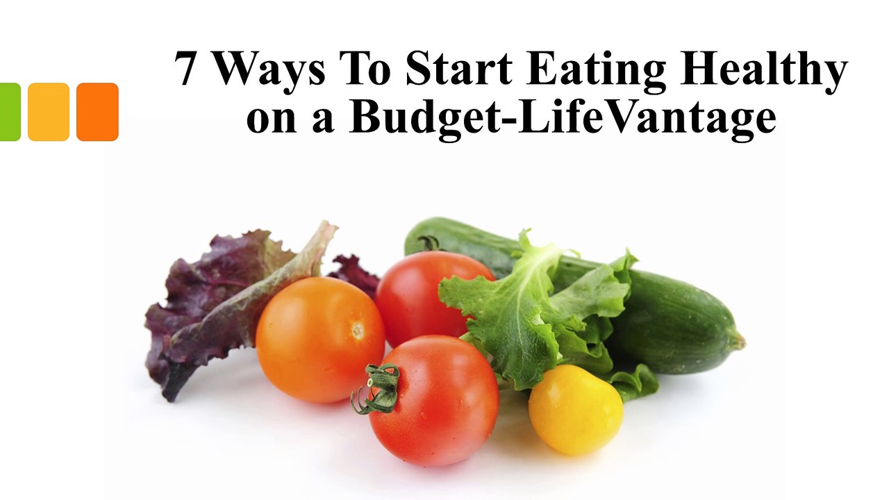 Plan Ahead Your Meal Plan-LifeVantage