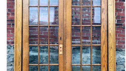 Oak French Doors with Side Panels Furniture Ideas