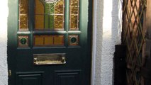 Victorian Front Doors with Stained Glass Furniture