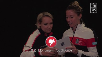 Fed Cup #FRAUSA, la "french" interview de Pauline Parmentier et Bethanie Mattek-Sands