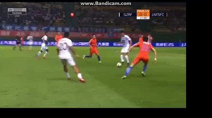 Xiao  Zhi     Goal  HD    Guangzhou R&F 1 - 0	 Shandong Luneng  21-04-2018