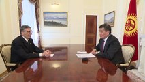 Kırgızistan Cumhurbaşkanı Ceenbekov Sancar'la görüştü - BİŞKEK
