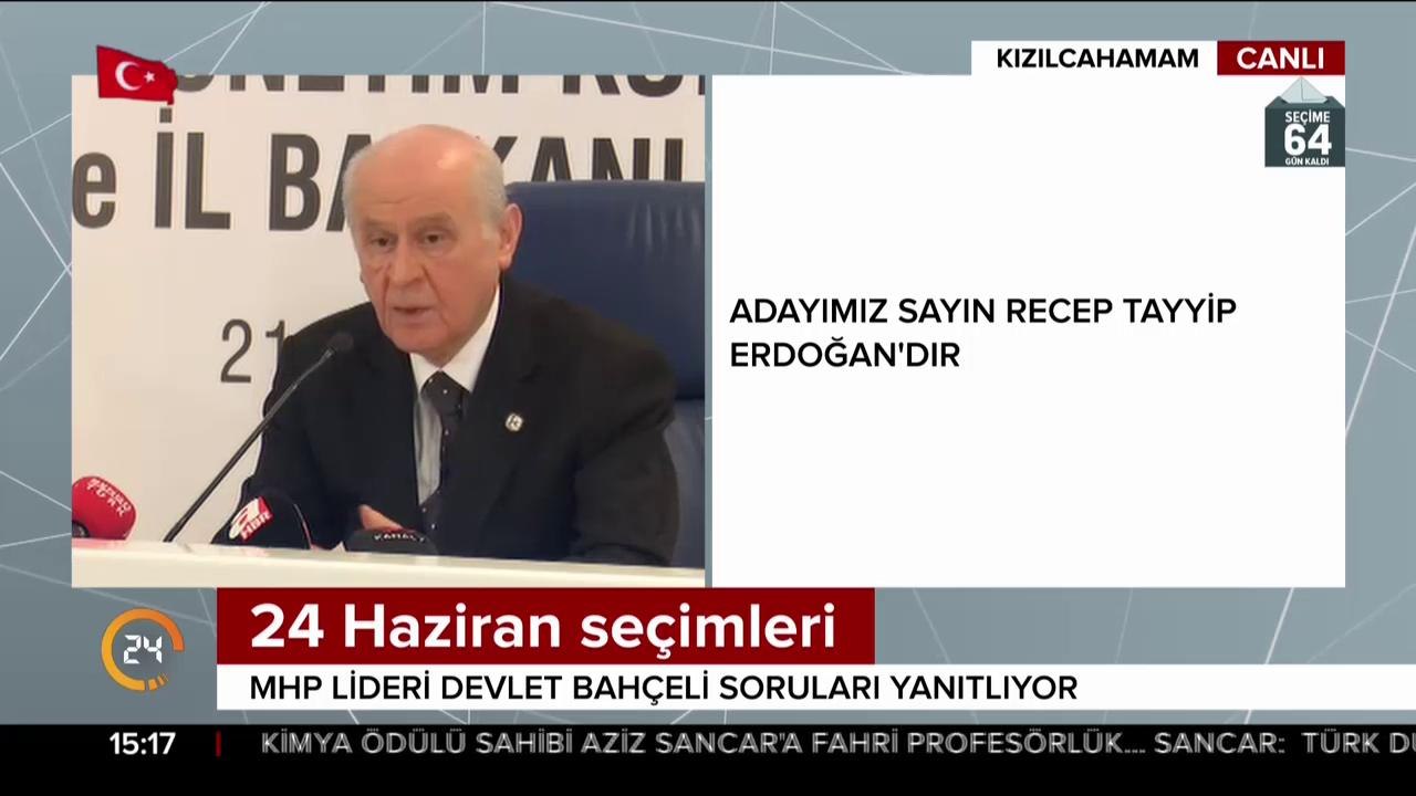 CHP'nin adayı