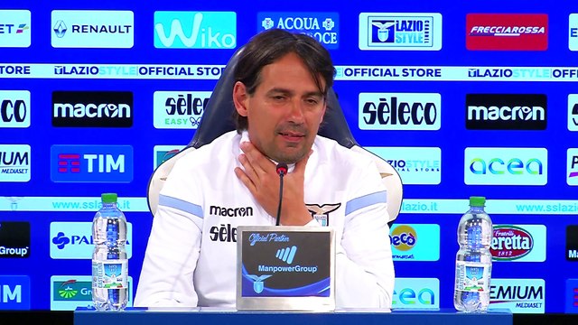 VIDEO / CONFERENZA INZAGHI PRE LAZIO - SAMPDORIA - ASCOLTA LE SUE PAROLE