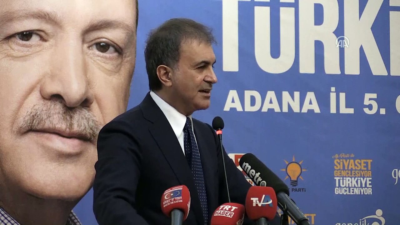 Bakan Çelik: 'Başkaları için bir kabus olan seçim, bizim için bir neşe kaynağıdır' - ADANA
