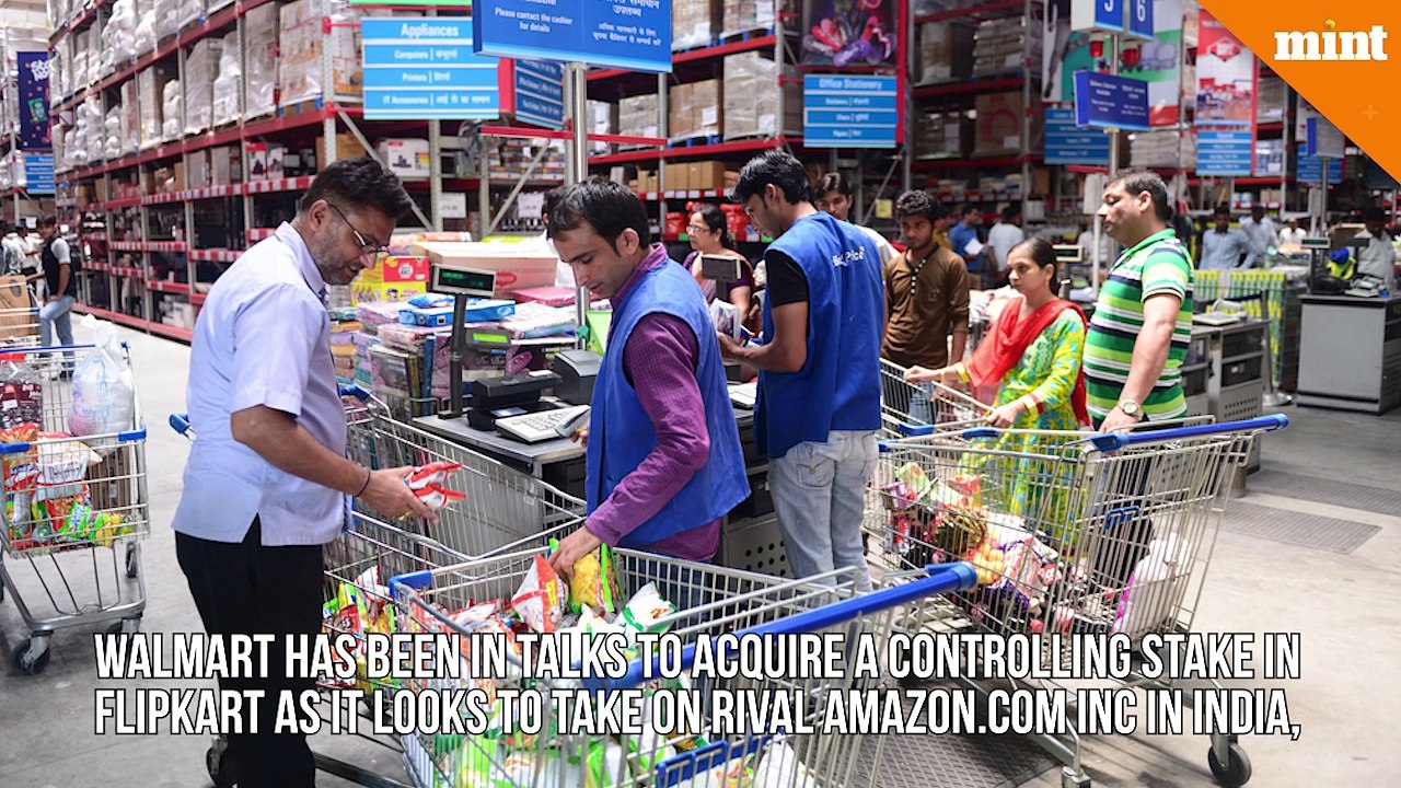 Flipkart could sale controlling stake to Walmart as early as next week