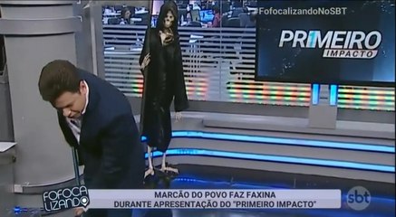 Fofocalizando (20/04/18) - Marcão do Povo faz faxina no Primeiro Impacto