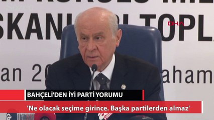 MHP lideri Bahçeli’den İYİ Parti yorumu