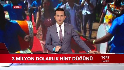 Antalya'da 3 Milyon Dolarlık Hint Düğünü
