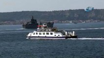 Rus savaş gemileri Çanakkale boğazından geçti