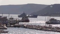 Rus Askeri Gemileri, Çanakkale Boğazı'ndan Geçti