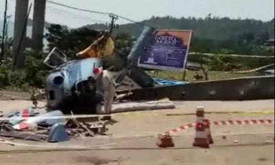 KNKT Selidiki Penyebab Jatuhnya Helikopter di Morowali