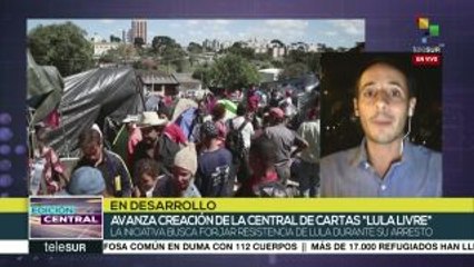 Brasil: avanza creación de la Central de Cartas "Lula Livre"