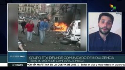 Download Video: España: ETA difunde comunicado en el que pide perdón a las víctimas