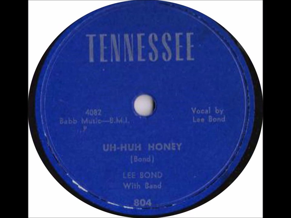 LEE BOND ...TENNESSEE 804...1952