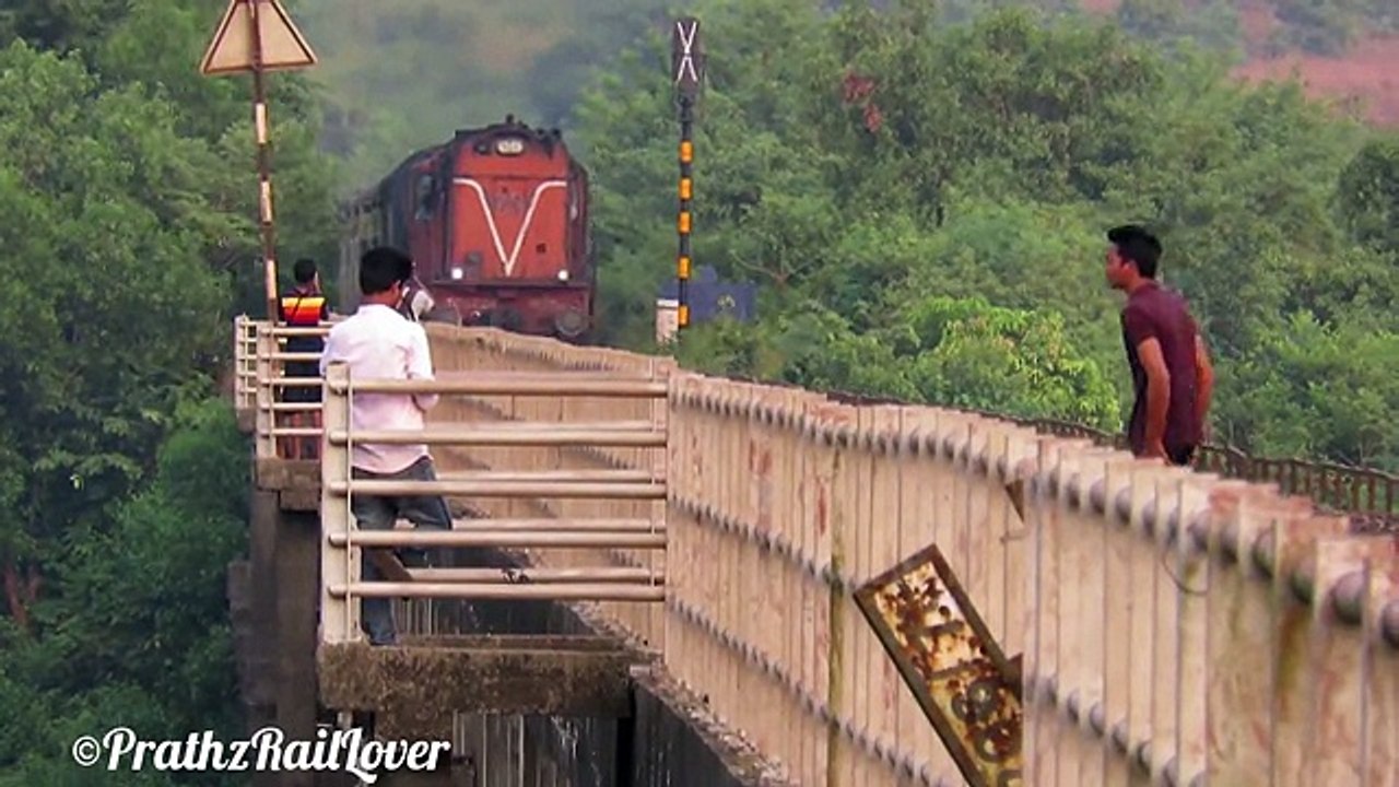 Clicking Photos with Running KONKAN RAILWAY must watch.