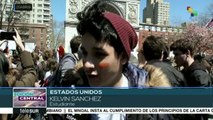 EE.UU.: estudiantes exigen un alto a la violencia en las escuelas