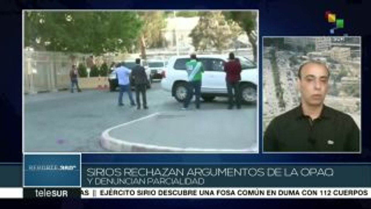 Siria: OPAQ aún no inicia investigación en Duma
