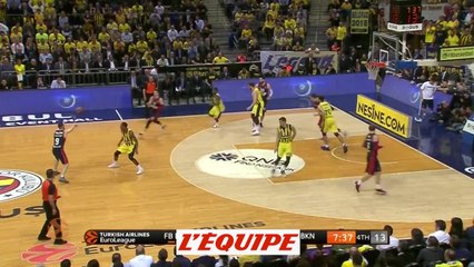 Fenerbahçe empoche une seconde victoire contre Vitoria - Basket - Euroligue (H)