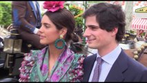 El Duque de Huéscar y Sofía Palazuelo celebran la Feria de Abril
