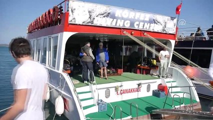 Ayvalık'ta Dalış Sezonu Açıldı