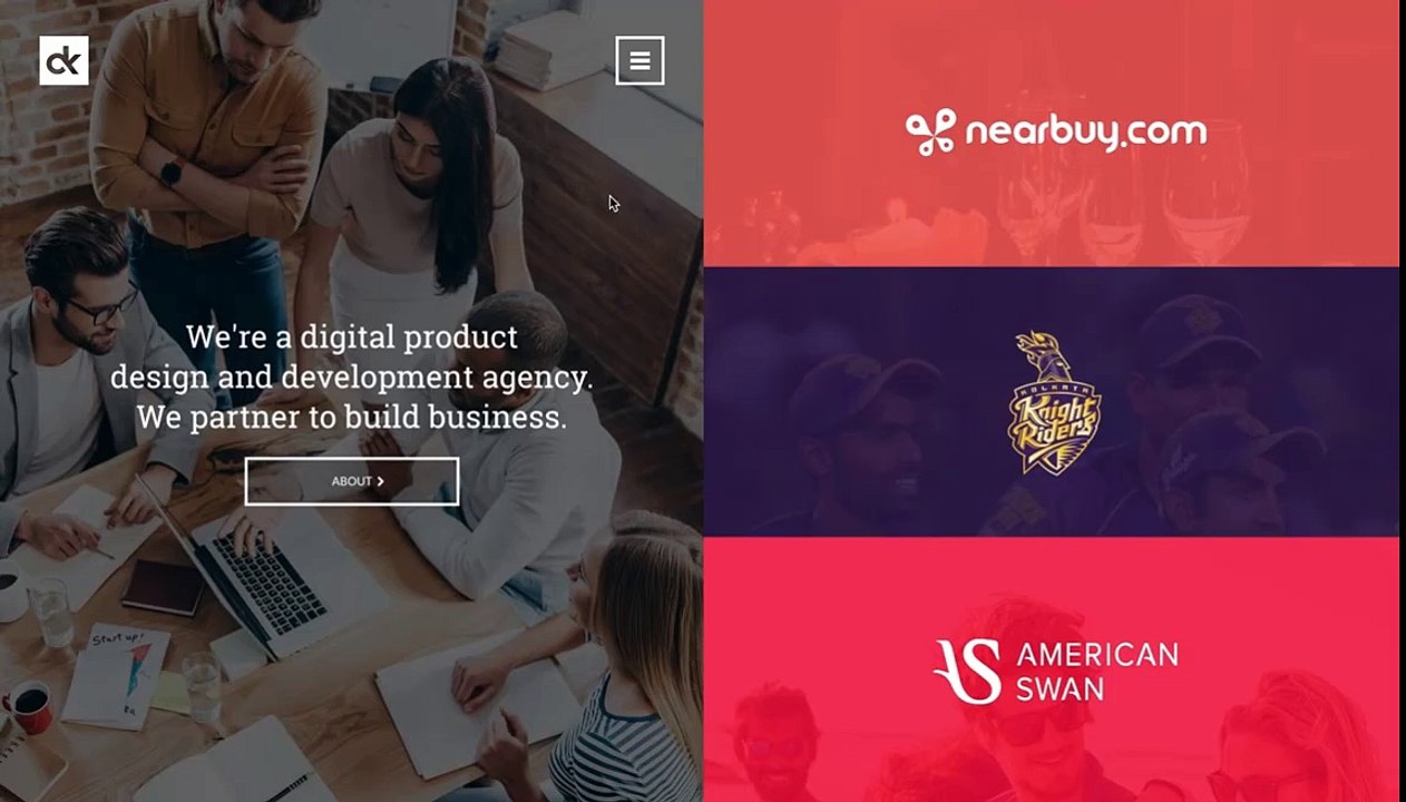 Think Digital India - Homepage Interaction