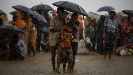 Tải video: Myanmar e Bangladesh trocam acusações por causa dos rohingya