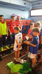 Vidéo du pénalty de Gaëtan Weissbeck 1 - 0 pour le FRH chant de la victoire par Pierre EBEDE