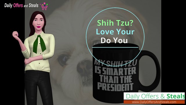 Shih Tzu Dog Owners Mug Gift Idea