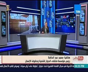 سعد عبد الحافظ: بهى الدين حسن تلقى تمويلا بملايين الدولارات للهجوم على مصر