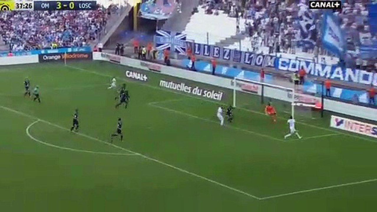 OM - Lille : Buts et résumé de match Marseille / LOSC 5-1