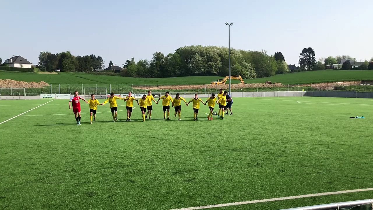 Dernier match des U15