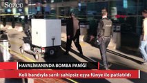 Atatürk Havalimanı’nda bomba paniği yaşandı