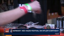 i24NEWS DESK | Germany: Neo-Nazis festival on Hitler's birthday | Saturday, April 21st 2018