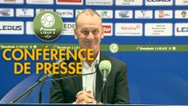 Conférence de presse FC Sochaux-Montbéliard - Stade Brestois 29 (1-1) : Peter ZEIDLER (FCSM) - Jean-Marc FURLAN (BREST) - 2017/2018