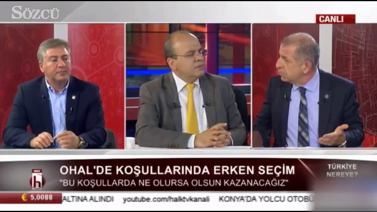İYİ Partili Ümit Özdağ: 'Seçimlere katılıyoruz'