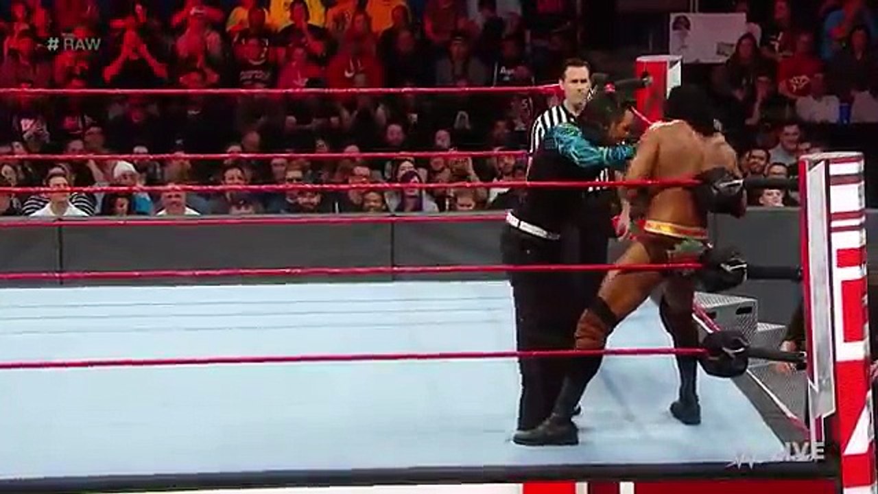 Jinder Mahal vs. Jeff Hardy - United States Championship Match: Raw, April 16, 2018