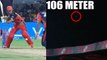 IPL 2018 RCB vs DD: AB de Villiers hits longest six of league, replaces Chris Gayle | वनइंडिया हिंदी