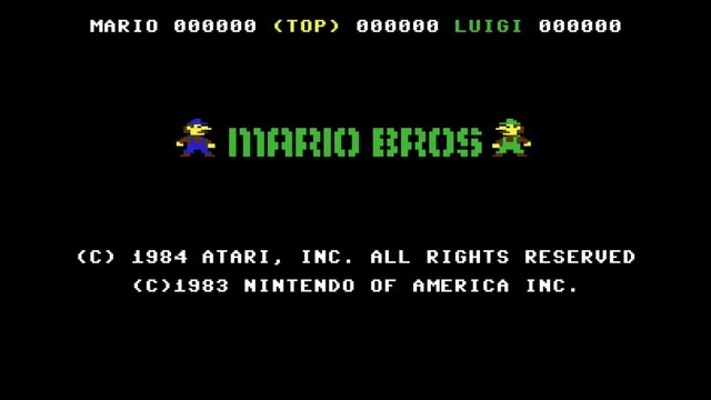 [Longplay] Mario Bros, phase 1-26 (Atari) - Commodore 64 (1080p 60fps)