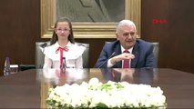 Başbakan Yıldırım 23 Nisan Nedeniyle Çocukları Kabul Etti -3
