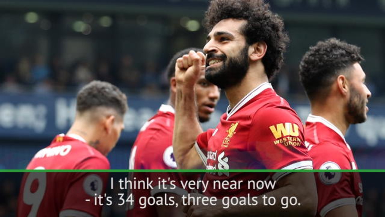 Salah sets sights on record chase
