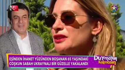 20 Yıllık Eşi Ceyda Sabah'tan İhane Yüzünden Boşanan Coşkun Sabah Ukrayna'lı Güzelle Yakalandı