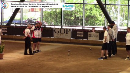 Barrages, dixième étape du Super 16 masculin, Balaruc-les-Bains 2018