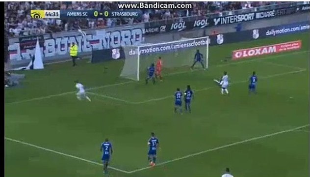 Résumé Amiens -Strasbourg buts 3 - 1 / Le Racing battu à Amiens (3-1)