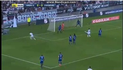 Amiens 3-1 Strasbourg / Buts - Résultat et résumé  . Ligue 1 - 5e journée