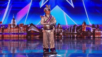 Out of this world performance alert - Kaptain Rock from Planet Rock!   Auditions   BGT 2018