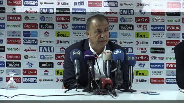 Aytemiz Alanyaspor-Galatasaray maçının ardından - Fatih Terim (1) - ANTALYA