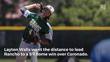 Layton Walls twirls complete game as Rancho downs Coronado