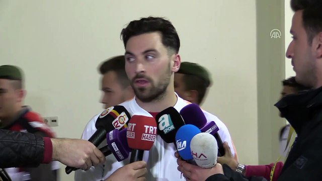 Aytemiz Alanyaspor-Galatasaray maçının ardından - Sinan Gümüş - Yasin Öztekin - ANTALYA